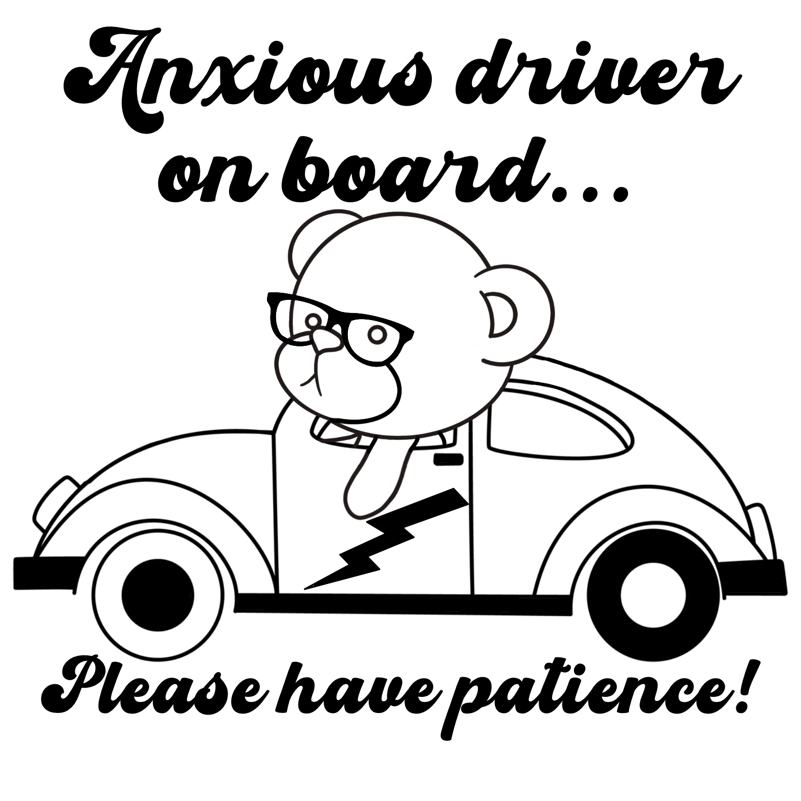Anxious Driver On Board